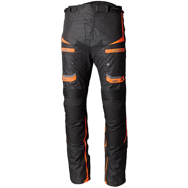 Orange and 2024 black pants